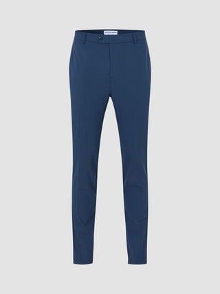 Essential Suit Pants Slim Marine Blue