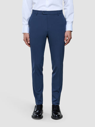 Essential Suit Navy Checks