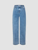 Jeans Straight Snow Blue Wash