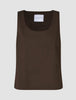 linen set espresso top relaxed pants