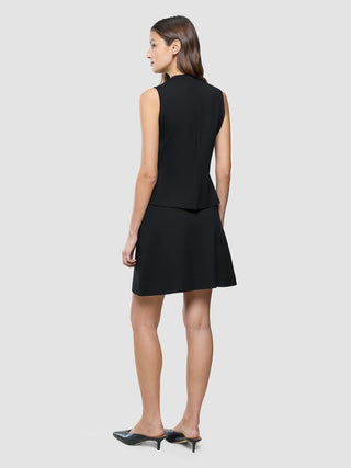 Women Marin Vest Short Black