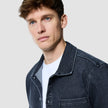 Matteo Denim Overshirt Washed Black