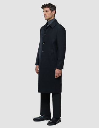 Maxi Wool Coat Black