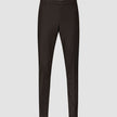 Motion Suit Hose Slim Cognac in schmaler Passform in Dunkelbraun, mit 360°-Stretch für einen eleganten Look.