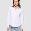 Women Oxford Shirt Barely Pink Regular