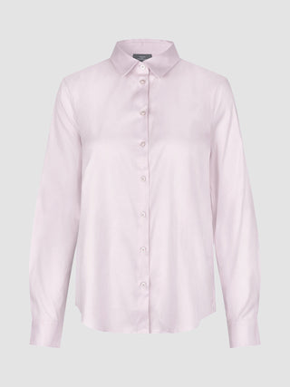 Women Oxford Shirt Barely Pink Regular
