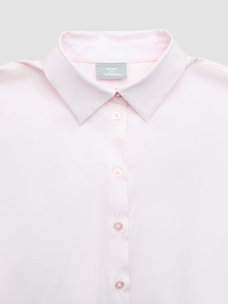 Women Oxford Shirt Barely Pink Regular