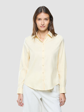 Women Oxford Shirt Misty Yellow Regular