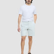 Refine Cotton Shorts Mint Grey
