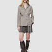 Women Rhea Shirt Golden Beige Melange