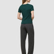 Women Rib T-shirt Evergreen