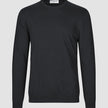 Seamless Core Knit Crewneck Black