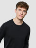 Seamless Core Knit Crewneck Black
