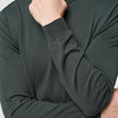Seamless Core Knit Crewneck Green Night