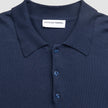 Seamless Core Knit Short Sleeve Polo Dark Navy