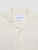 Seersucker Short Sleeve Shirt Off White
