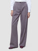 Women Serene Pants Wide Pink Winery Herringbone
