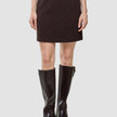 Sorae Set Espresso Short Jacket and Short Skirt