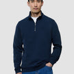 Sweat Half Zip Dark Navy