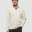 Sweat Half Zip Off White