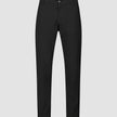 Tech Linen Elastic Pants Black