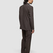 Tech Wool Suit Cocoa Brown