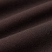 Nahaufnahme des dunkelbraunen Doubleface-Strickstoffs der Damenhose GO2 Pants Straight Mocha mit sanften Falten.