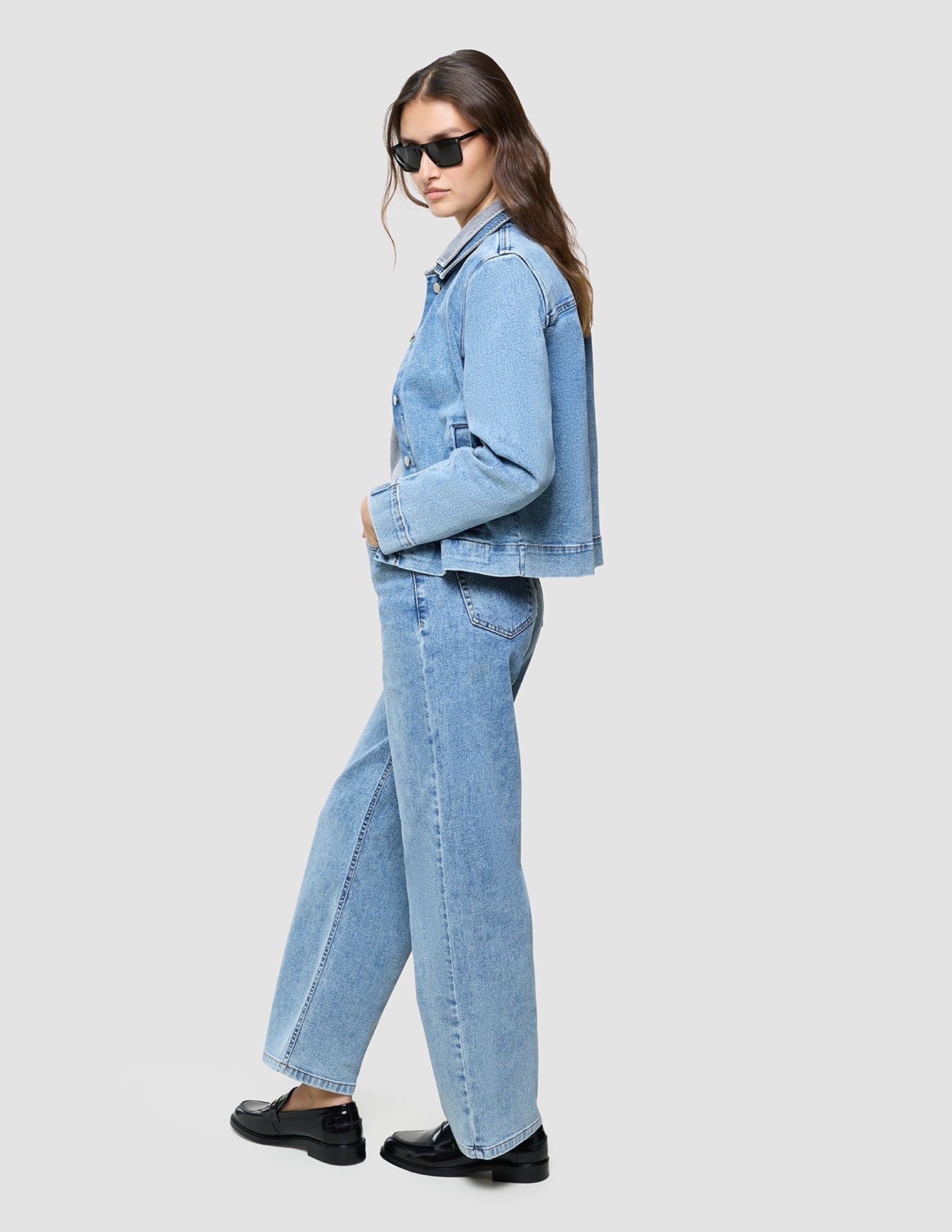 Denim on denim on denim