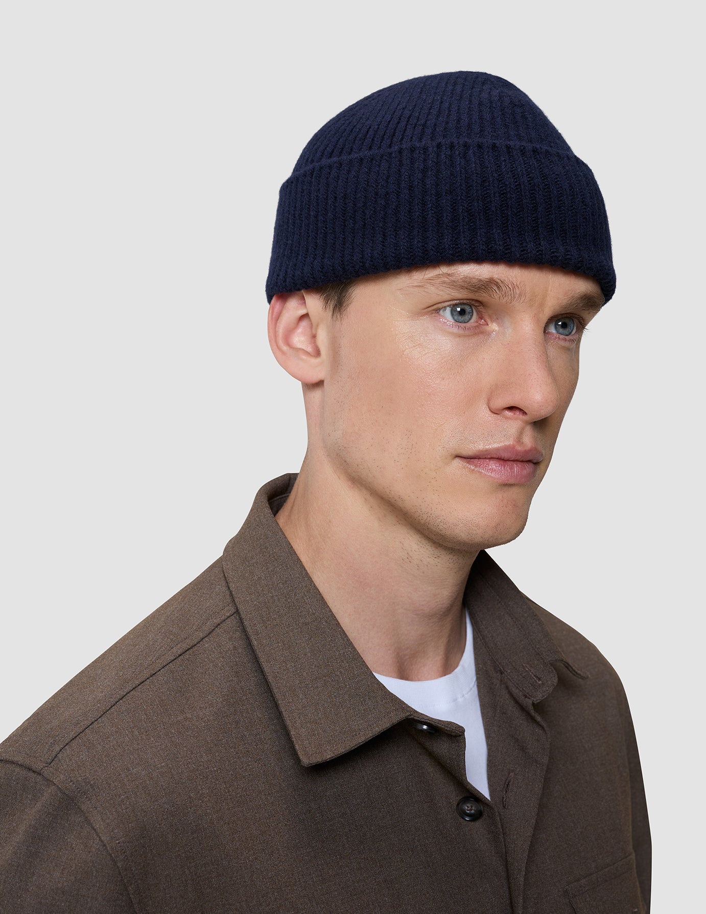 Wool Beanie Navy