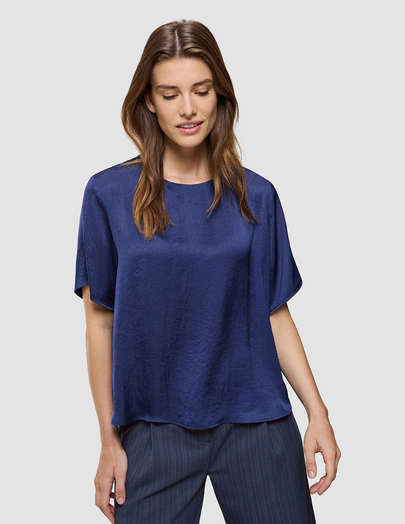Women's Amara Blouse Navy