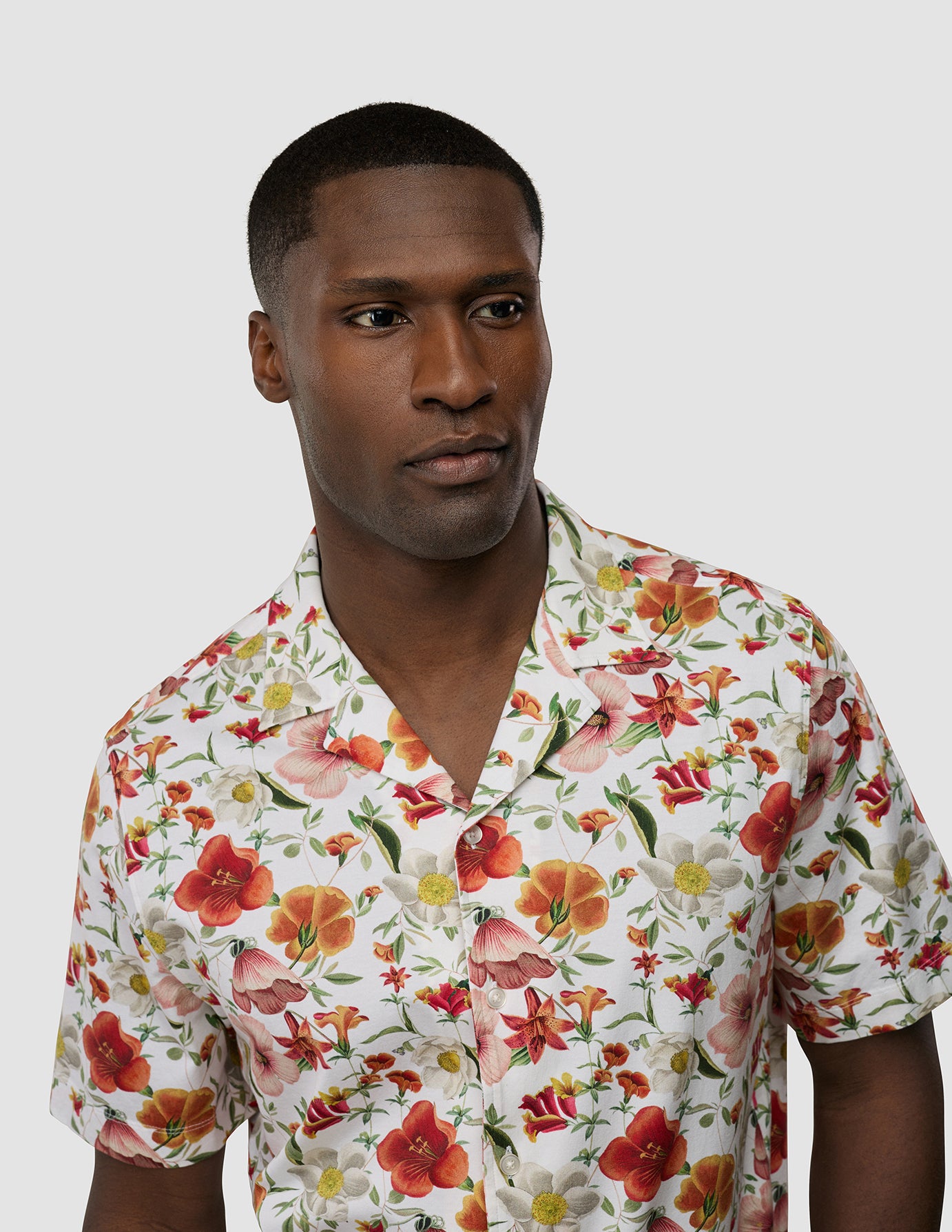 Bowling Short Sleeve Shirt Botanical