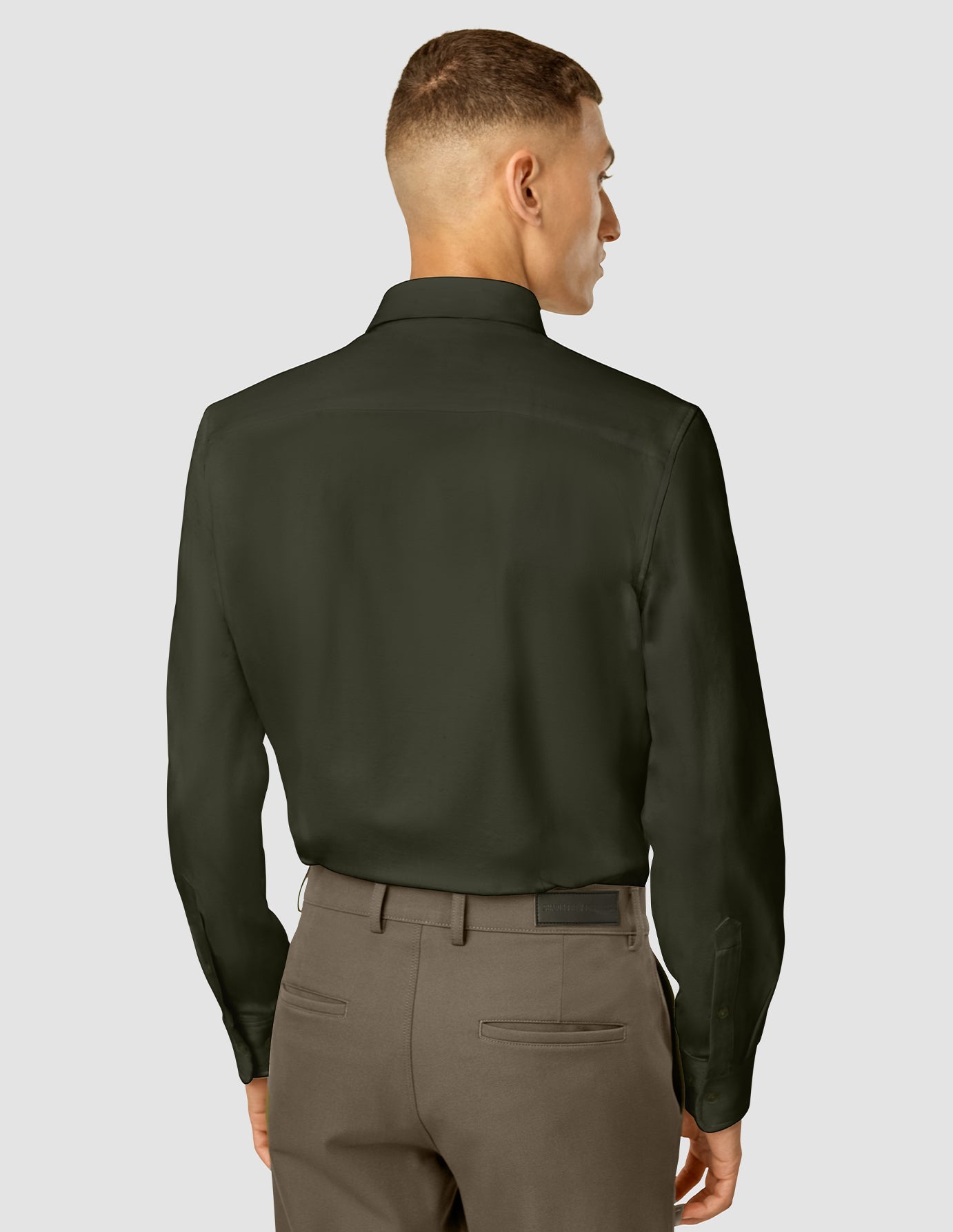 Classic Shirt Slim Nightfall Green