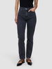 Women's Classic Jeans Tapered Washed Black