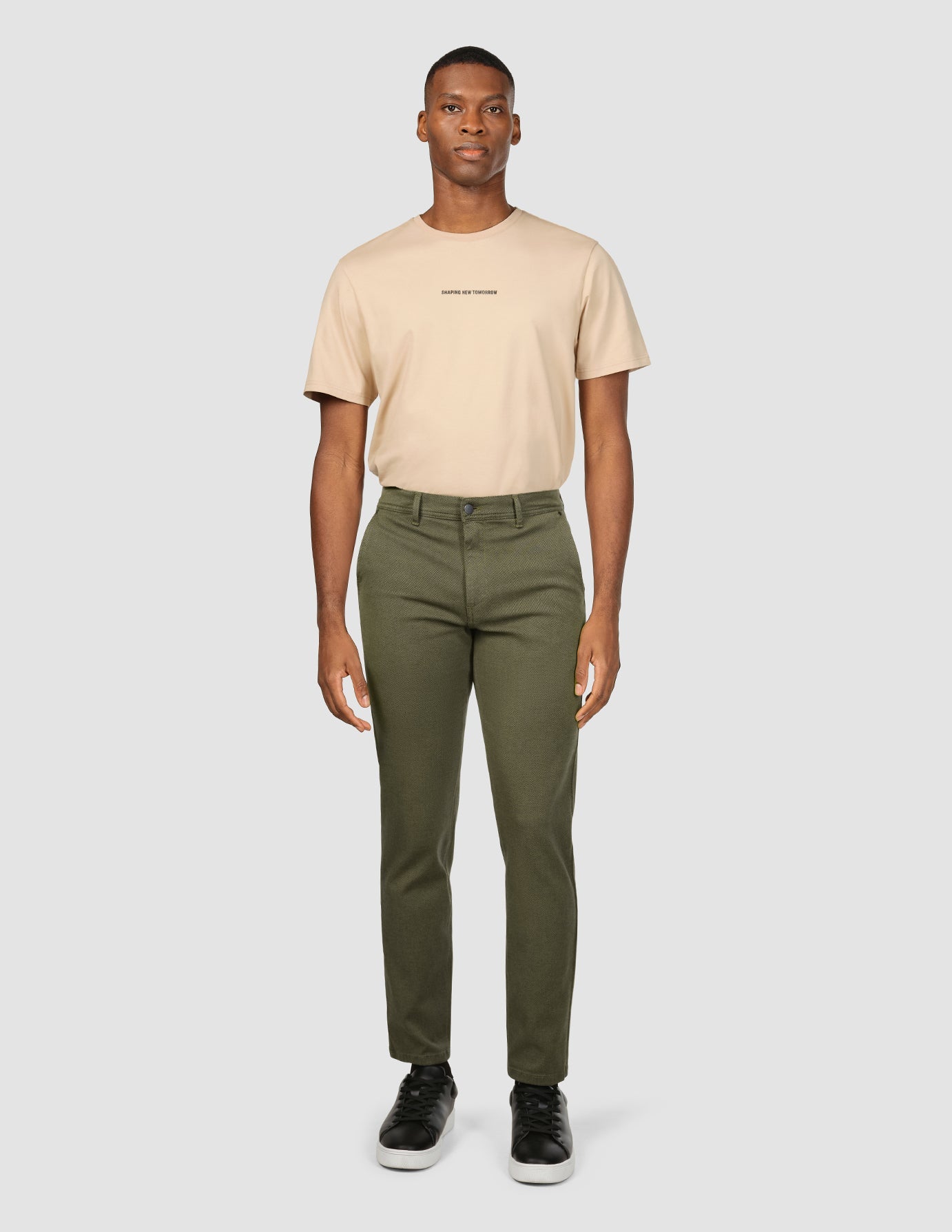 Classic Pants Regular Nature Green