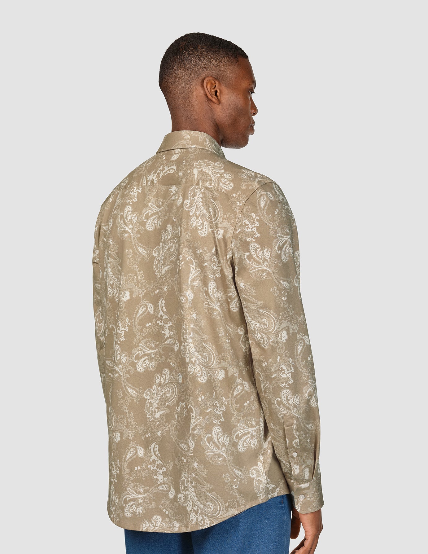 Classic Hemd Paisley Regular