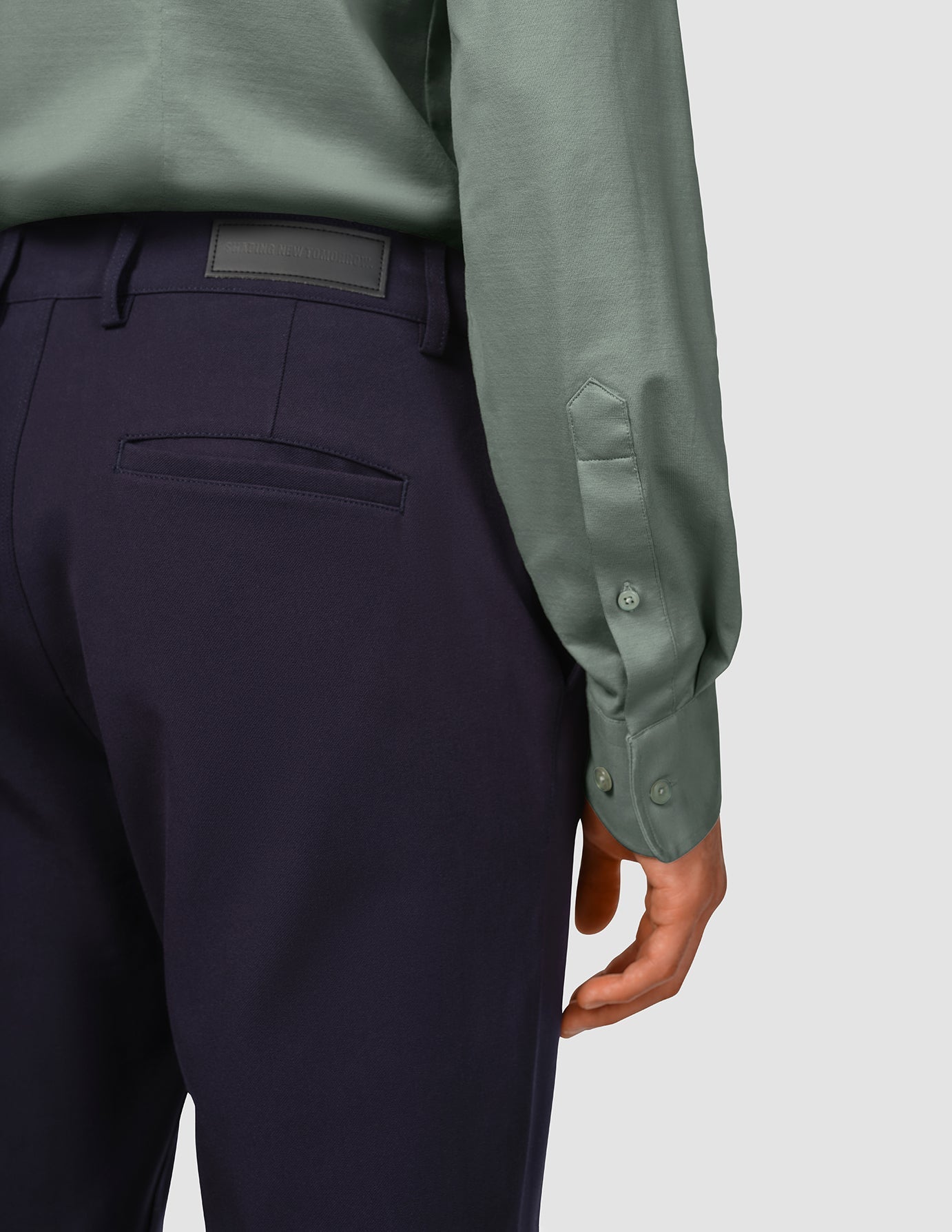 Classic Hemd Pistachio Slim