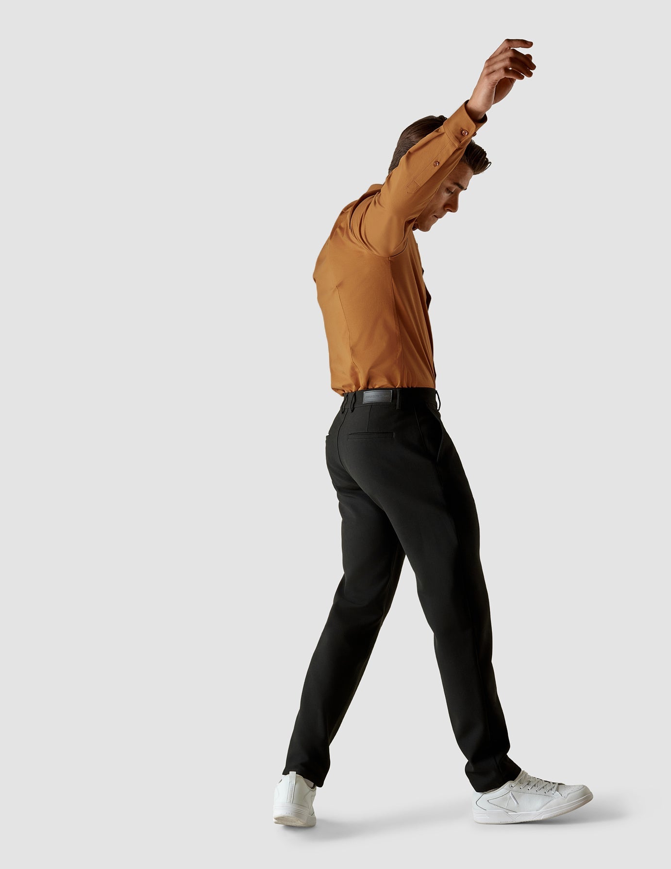 Classic Hemd Rusty Brown Slim