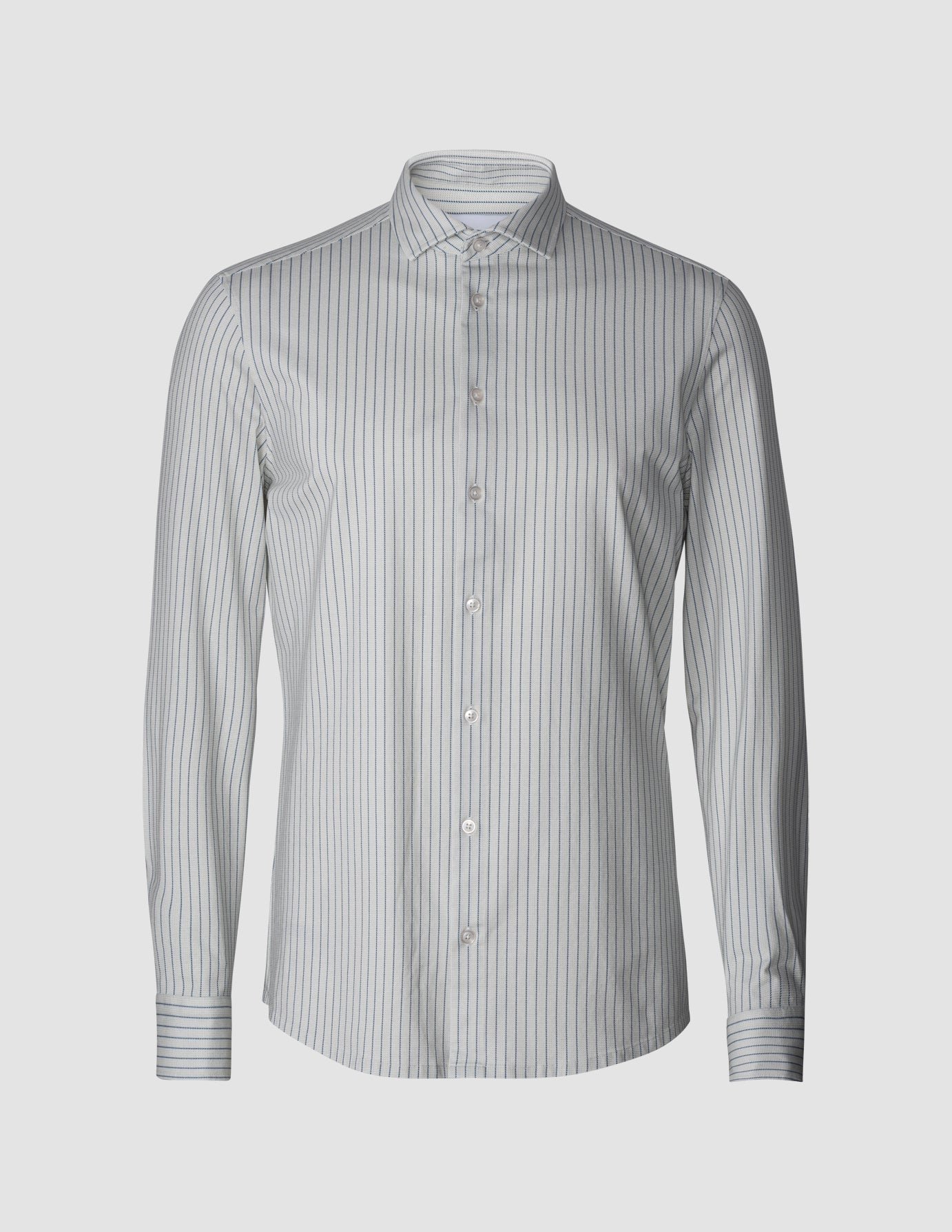 Classic Hemd Twill Melange Slim