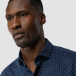 Classic Short Sleeve Shirt Lotus Navy