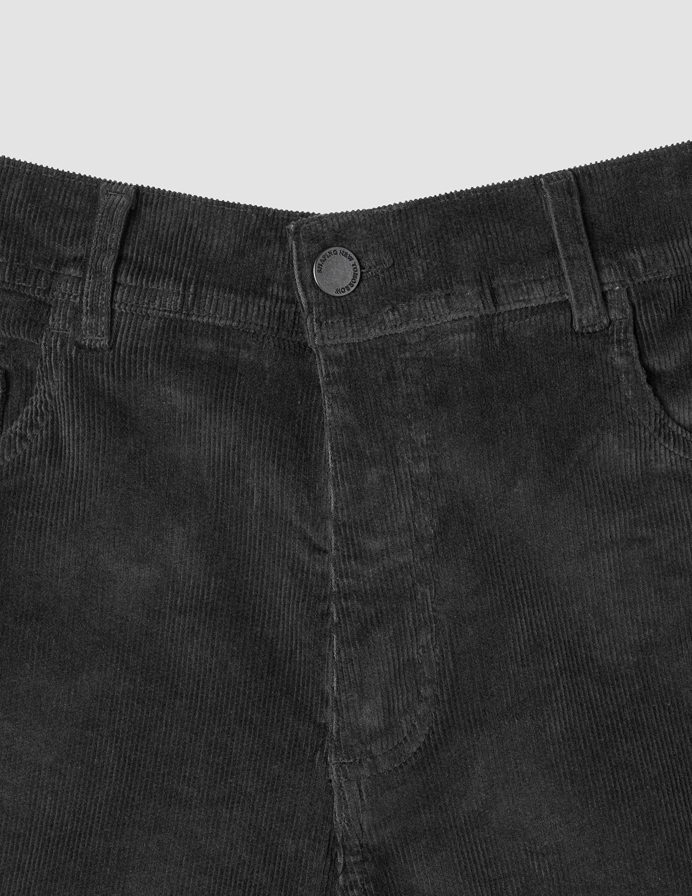 Corduroy Pants Dark Grey