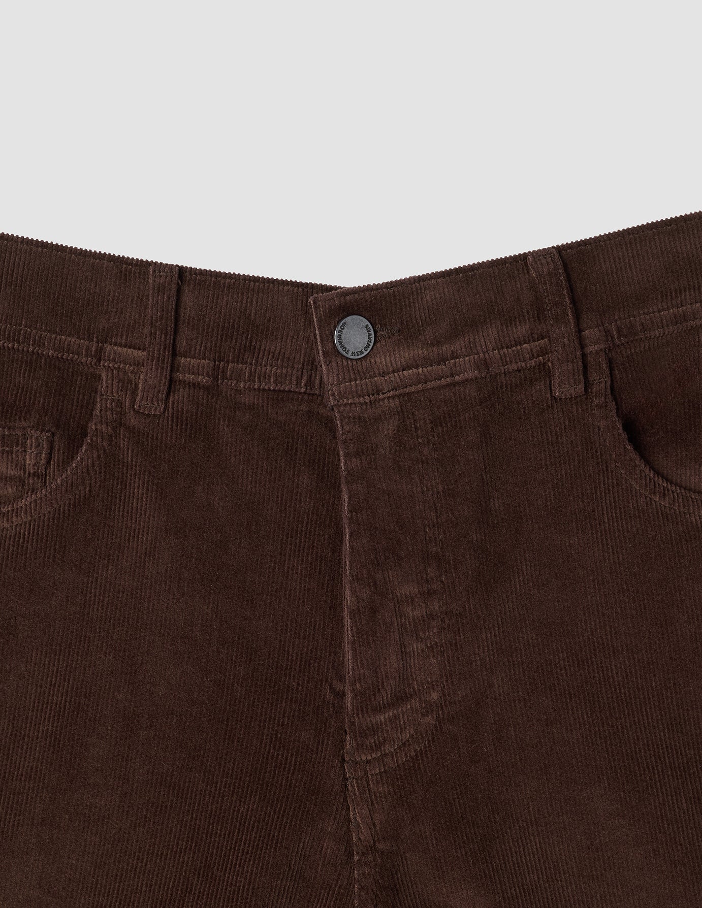 Corduroy Pants Espresso