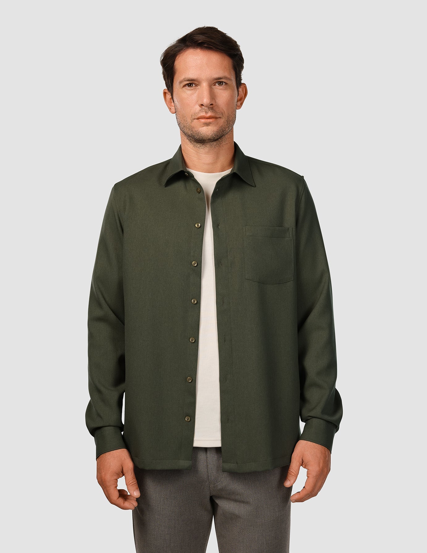 Effortless Shirt Clover Green