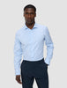 Elevated Shirt Light Blue Stripe Thin Slim