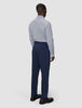 Elevated Shirt Navy Stripe Thin Slim