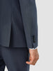 Essential Blazer Slim Dark Blue Check