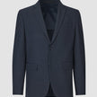 Essential Blazer Slim Dark Blue Check