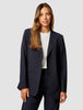 Essential Blazer Navy Pinstripe