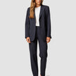 Essential Blazer Navy Pinstripe