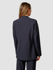 Essential Blazer Navy Pinstripe