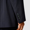 Essential Blazer Navy Pinstripe